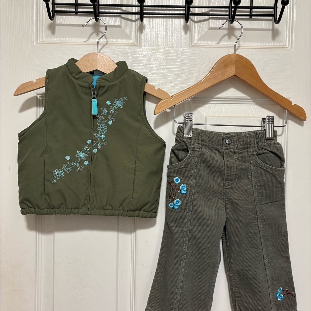 Carter's Green and Blue Kids Matching Set